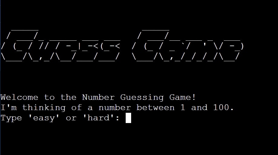 Guessing Game (Python)